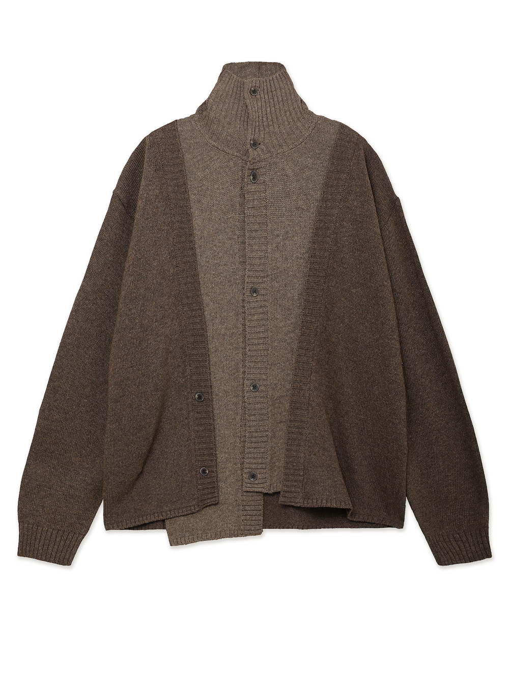 Кардиган Вязаный Double Layered Turtleneck Cardigan