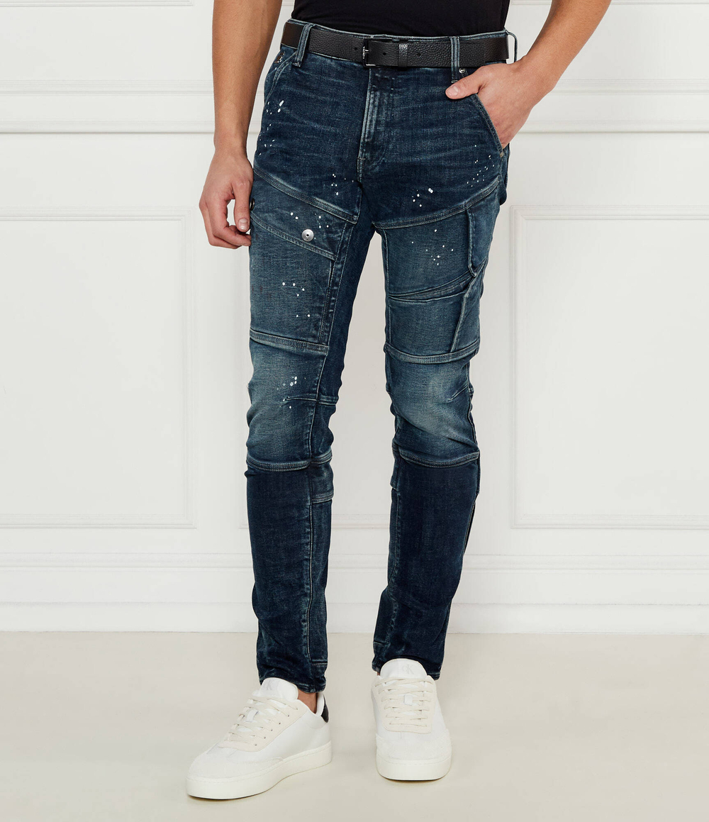 Джинсы Airblaze 3D G- Star Raw - голубой(D16129 D634)