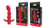 Вибромассажер анальный Sweet Toys красный 14,5 см