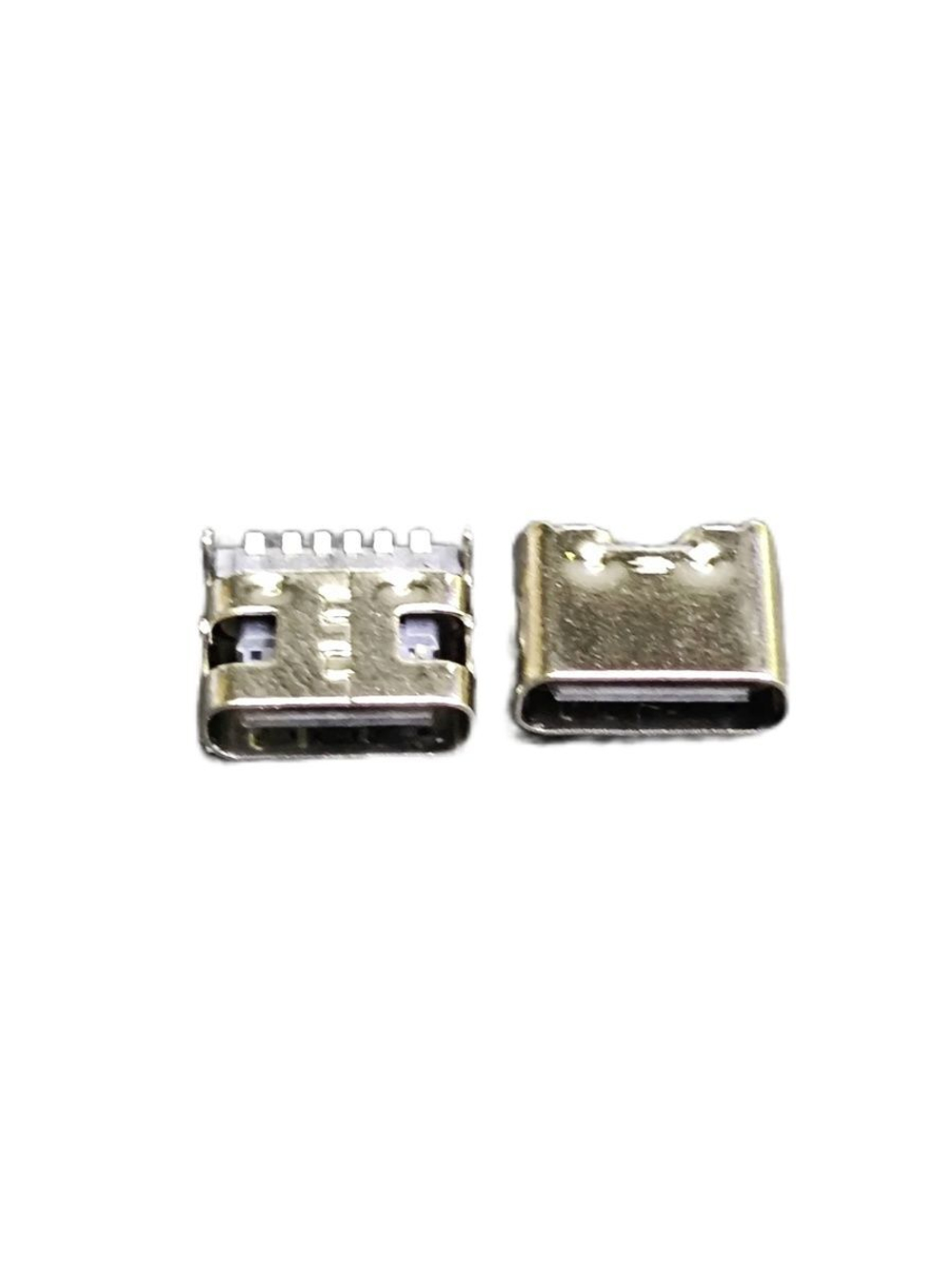 5 шт Системный разъем (зарядки) Type-C на 6 контактов универсальный