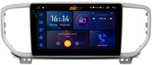 Магнитола для KIA Sportage 2018-2021 - AIROC 2K RI-2329 Android 12, Быстрая, QLed+2K, CarPlay, SIM-слот