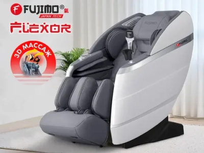 Массажное кресло FUJIMO 氣 FLEXOR 4D Grey