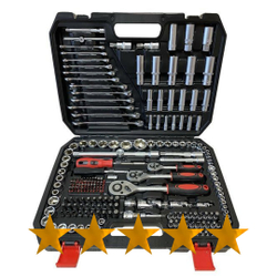 Набор инструментов 216пр.1/4"3/8"1/2"(6гр.)(4-32мм) Specos P-38841