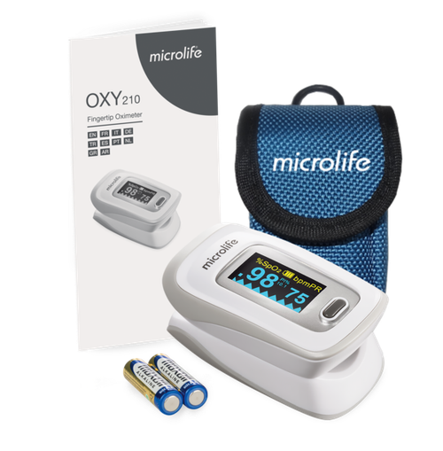 Пульсоксиметр Microlife OXY‑210 с OLED‑дисплеем