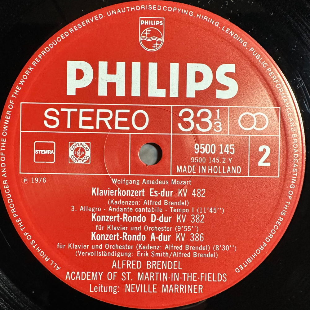 Бетховен - Концерт для скрипки (Голландия 1974г.)