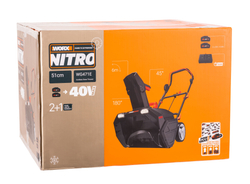 Снегоуборщик аккумуляторный WORX WG471E