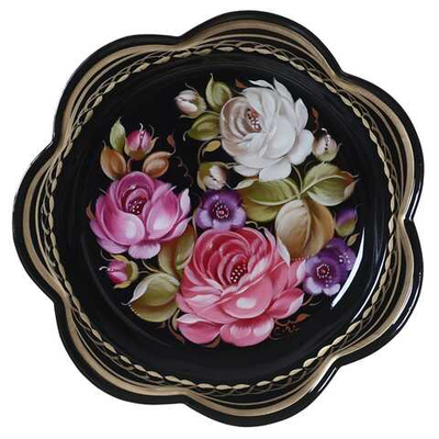 Zhostovo metal tray A1D051026220