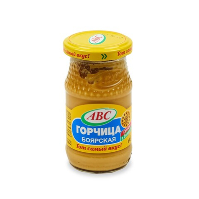 Горчица Боярская 160гр ст/б АВС