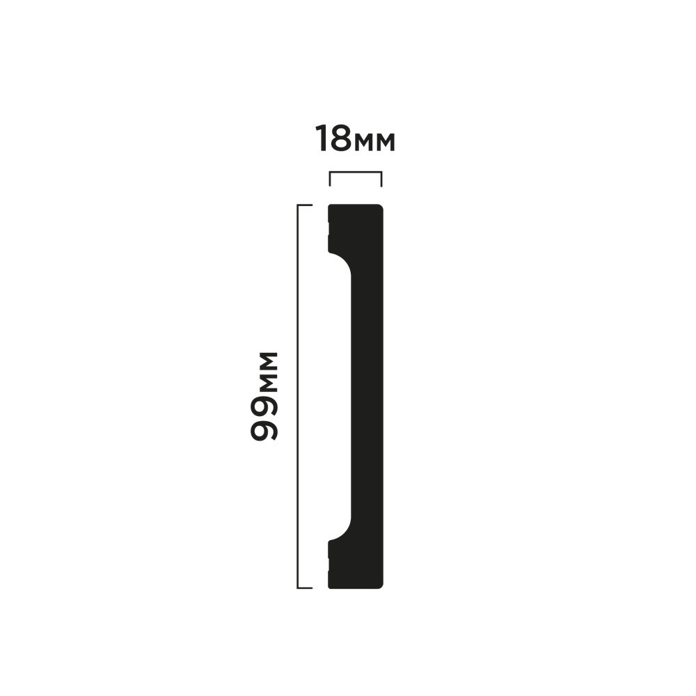 Плинтус B99V1