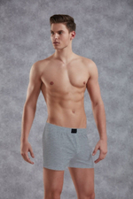 Хлопковые трусы-боксеры свободного покроя Doreanse Cotton Basic (Размер: L) (Цвет: темно-синий)