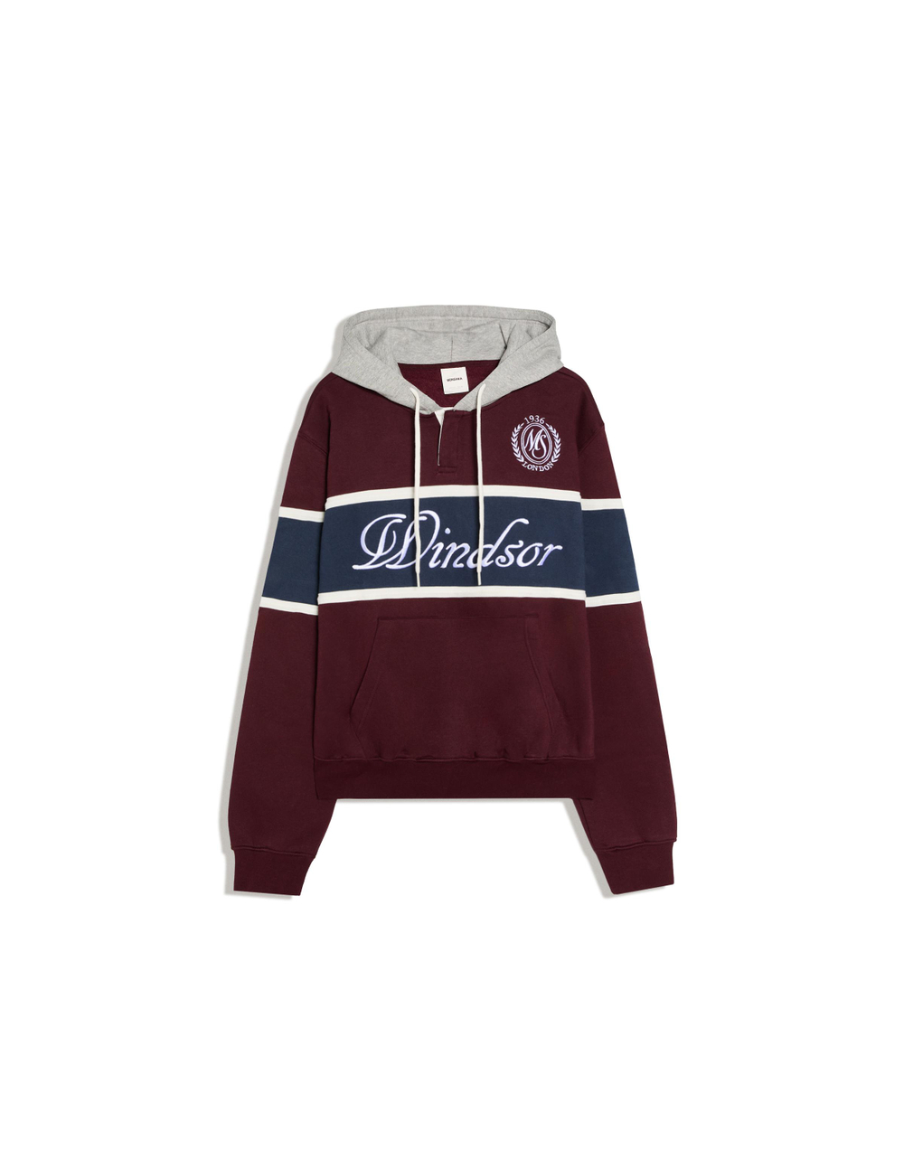Мужское худи с контрастным принтом, арт. 3186/260 - BERSHKA