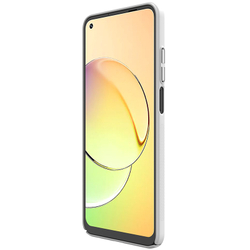 Тонкий чехол белого цвета от Nillkin для Realme 10 4G, серия Super Frosted Shield