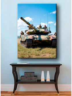 Картина "T-62", для интерьера 50х70см 1шт.