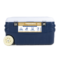 Изотермический контейнер (термобокс) Camping World Thermobox (80 л.) с колёсами, синий