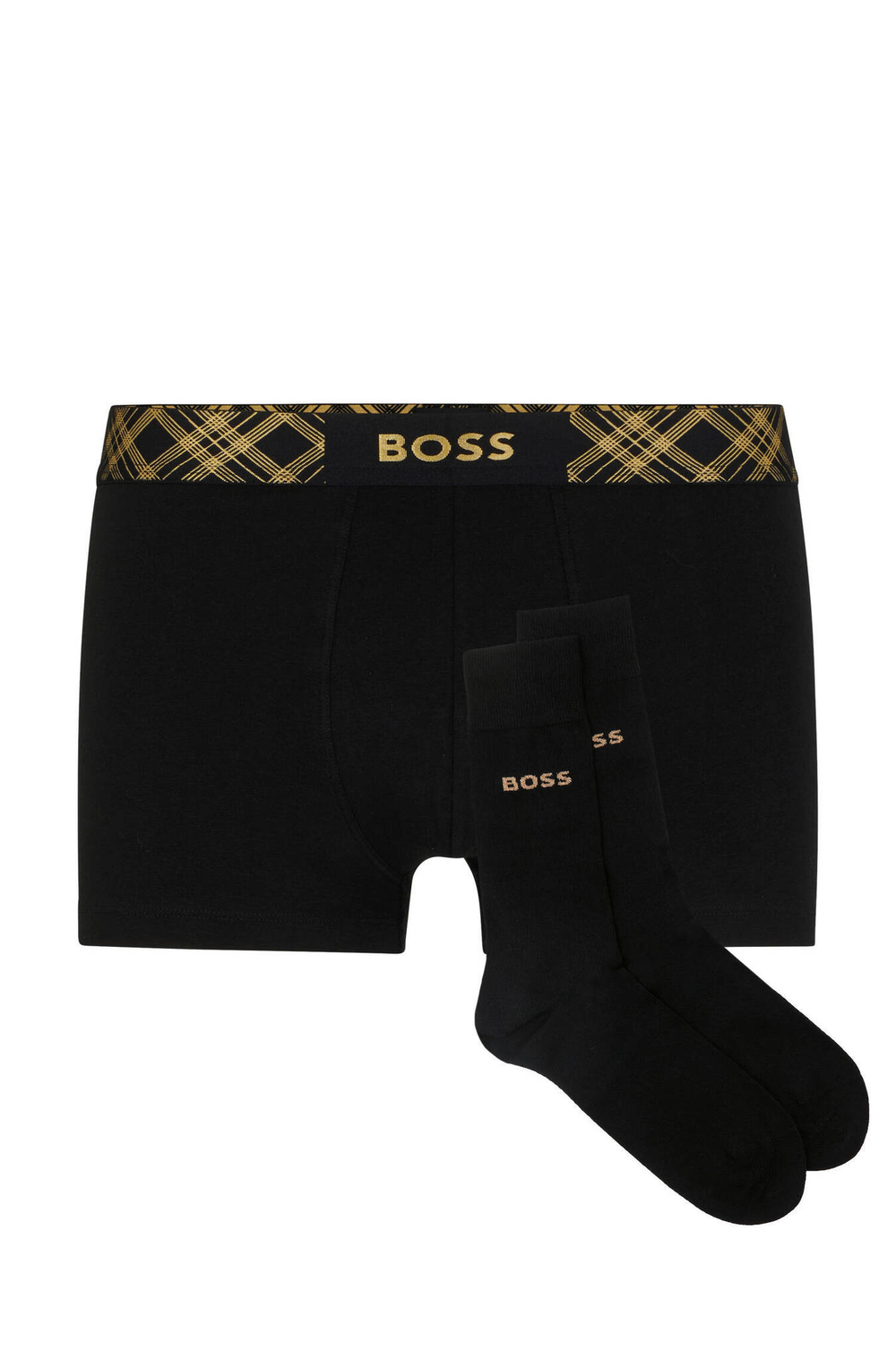 Трусики-боксеры + носки Trunk&amp;Sock Gift BOSS BLACK - черный(50500374)