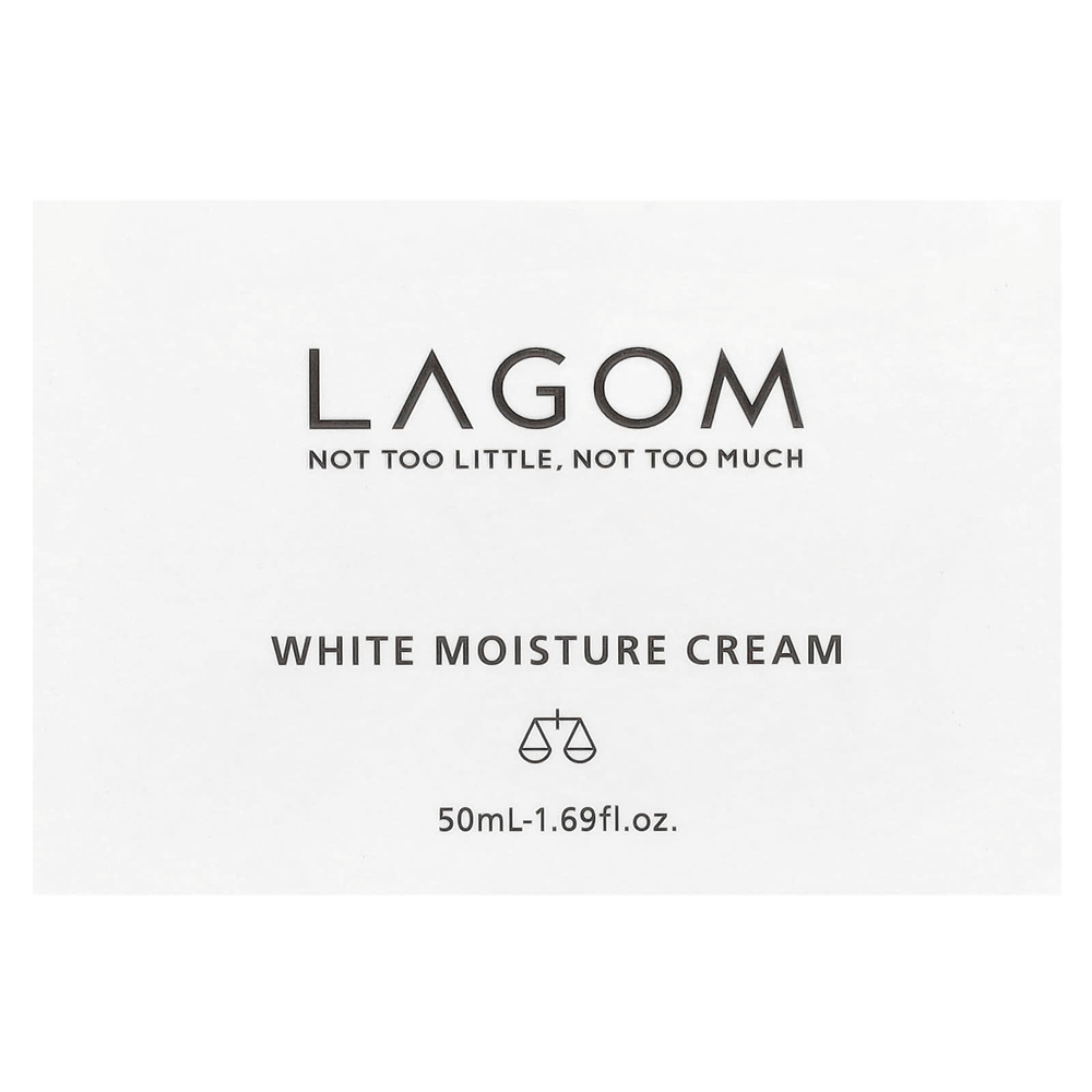 LAGOM, Увлажняющий крем White, 50 мл (1,69 жидк. Унции)