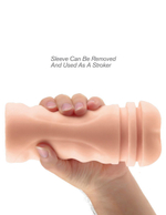 Мастурбатор-вагина Extreme Toyz Mega Grip Vibrating Stroker Mouth