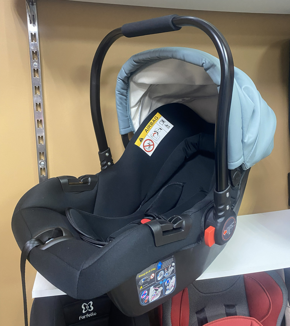 Автокресло гр 0+ Aimile KS -2150 эко- кожа для детей с рождения и до 13 кг, цвета в ассортименте