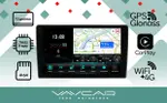 Магнитола для ГАЗель Next, Газон Next - Vaycar VA86-2551-2K с экраном 10.36" на Android 13, Быстрая, 2K QLED, CarPlay,4G SIM-слот