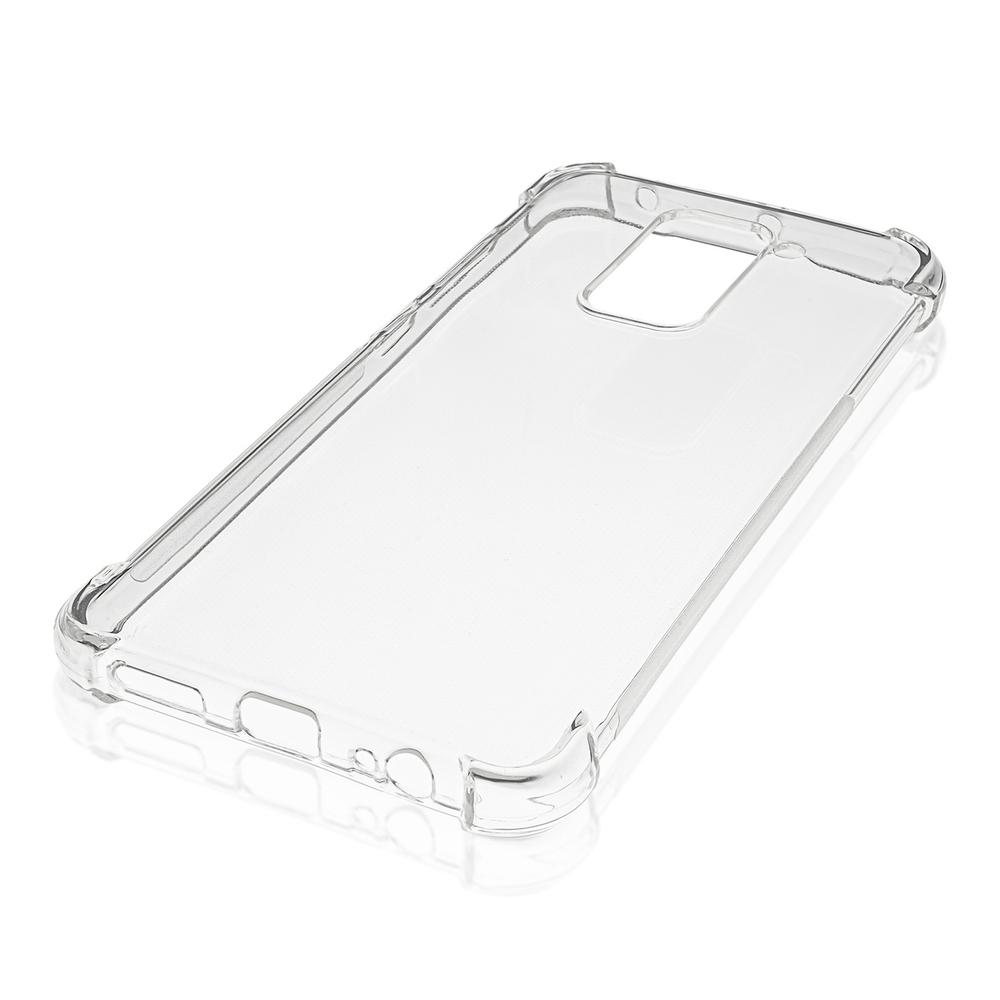 Чехол ROSCO для Xiaomi Redmi Note 9 оптом (арт. XM-RN9-HARD-TPU-TRANSPARENT)