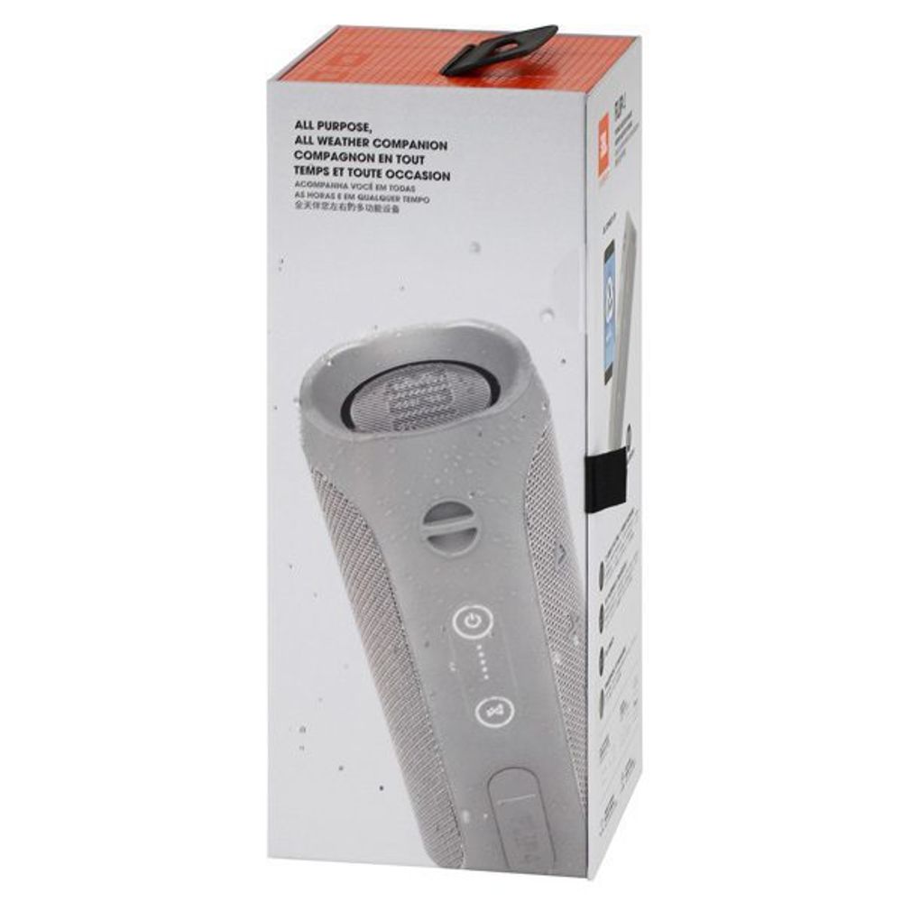Портативная колонка JBL Flip 4 GRAY - 5