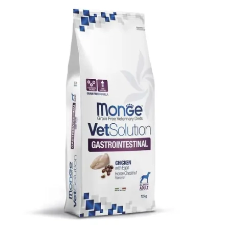 Monge (Монж Ветсолюшн Дог Гастро) VetSolution Dog Gastrointestinal сухой корм для собак ветеринарная диета 12 кг