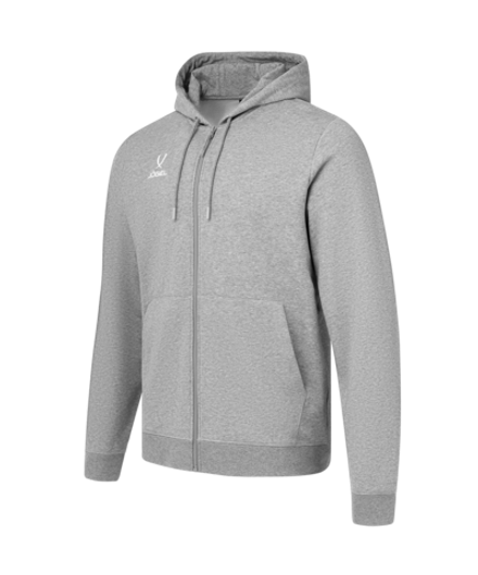 Худи на молнии ESSENTIAL Cotton FZ Hoodie, серый меланж, детский