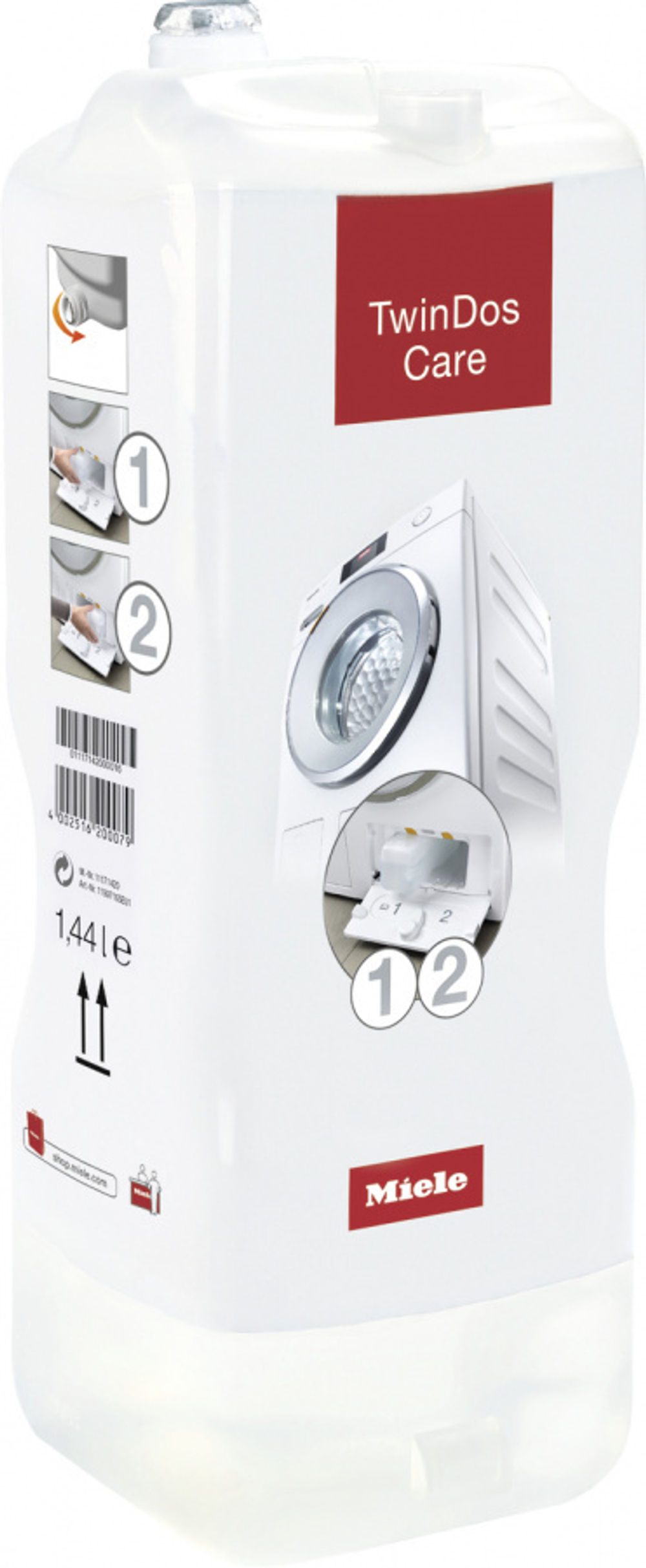 Средство Miele для очистки системы TwinDos Care, для стиральных машин