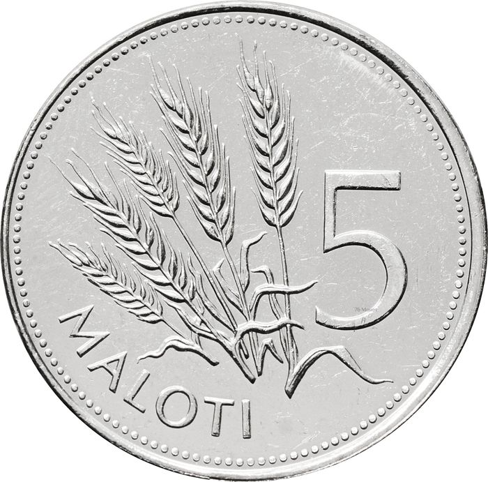 5 малоти 2010 Лесото