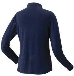 Женская теннисная футболка (dł. Рукава) Yonex Roland Garros Long Sleeve Shirt - navy blue