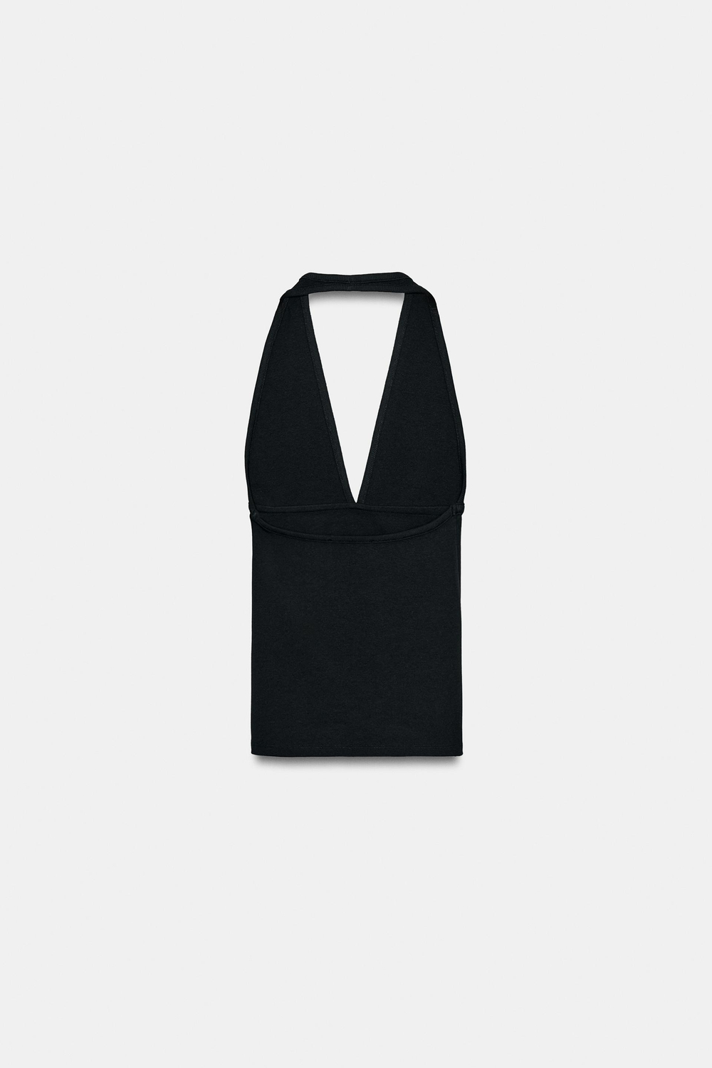ZARA ТОП ХАЛТЕР, ЧЕРНЫЙ