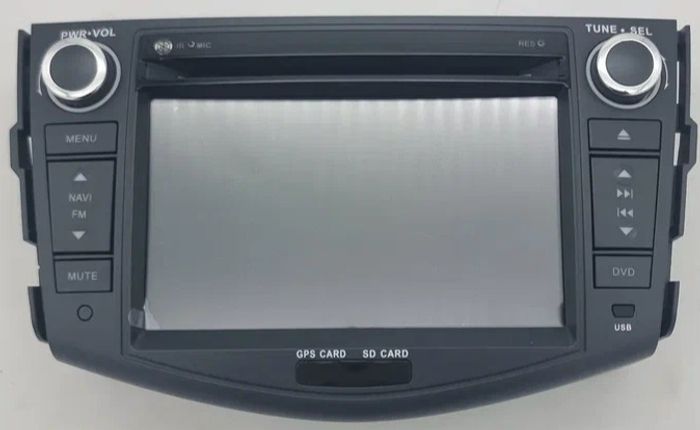 Магнитола для Toyota RAV4 30 2005-2012, Vanguard - Kuberg MKD-7606-S10 на Android 12, Быстрая, 4G SIM-слот, CarPlay