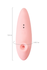 Вакуумный стимулятор Flovetta Lily розовый 13 см