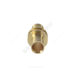 Муфта для PE-X труб аксиальная латунь Дн 20 РОС