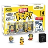 Фигурка Funko Bitty POP! Minions Roller Stuart+Pajama Bob+Kung Fu Kevin+Mystery (1 of 4) 4PK 73037