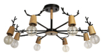 Люстра на штанге Loft it Sven 10024/8 Black