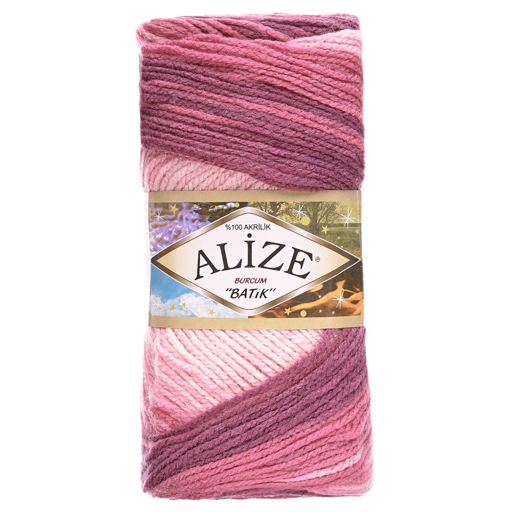 Пряжа Alize (Ализе) Burcum Batik / уп.5 мот. по 100 г, 210м, 1895 секционный A