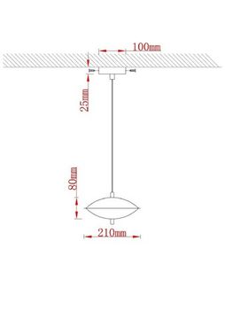 Подвесной светильник 21W 3000K A2089SP-6GO золото Andromeda Arte Lamp