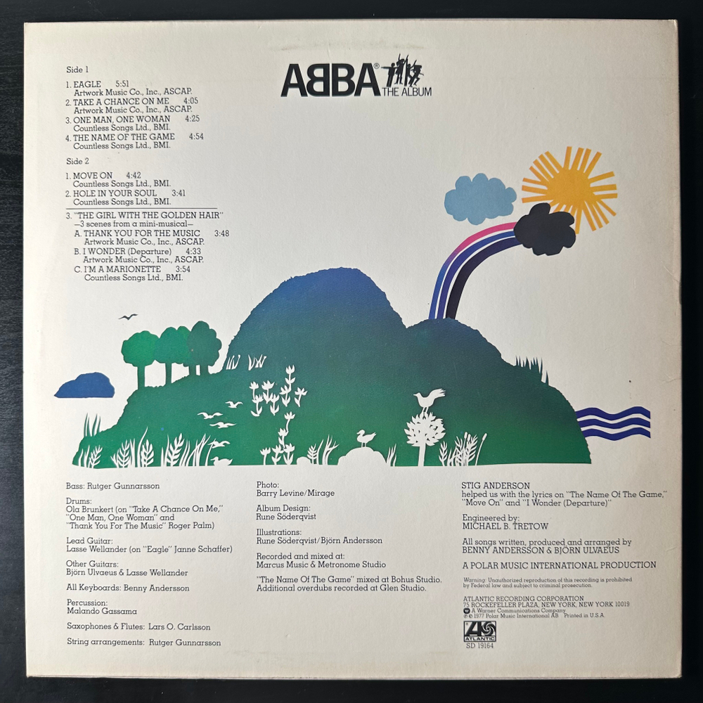 ABBA ‎– The Album (США 1978г.)