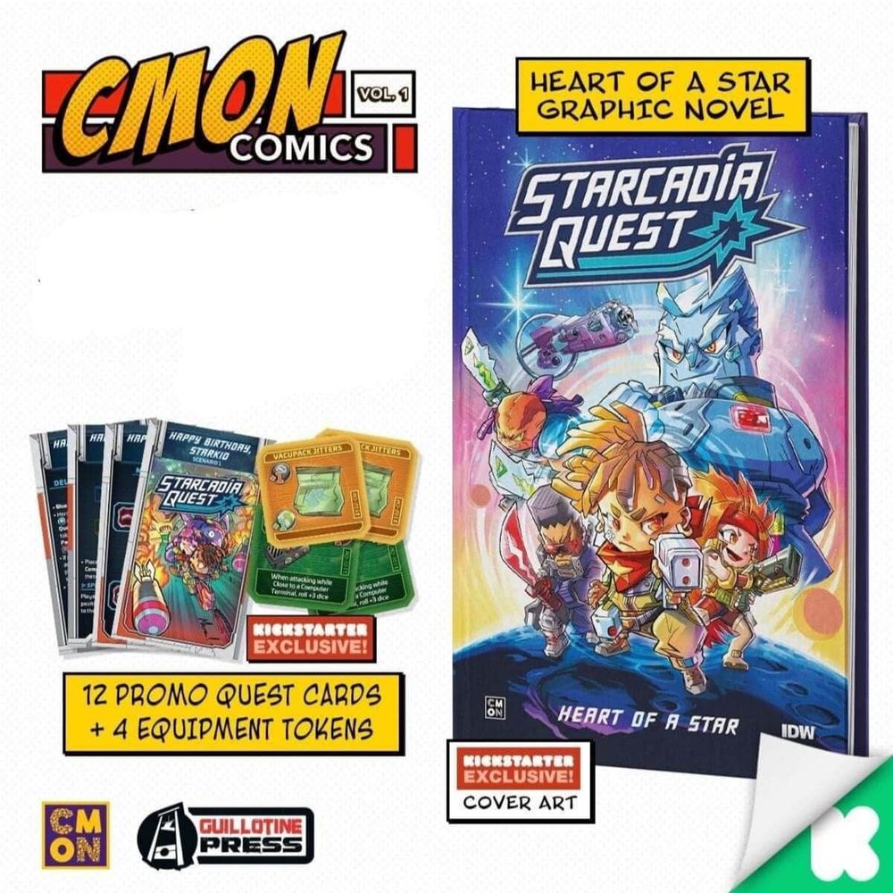 Starcadia Quest – Heart of a Star Comic Starcadia Quest – Heart of a Star Comic