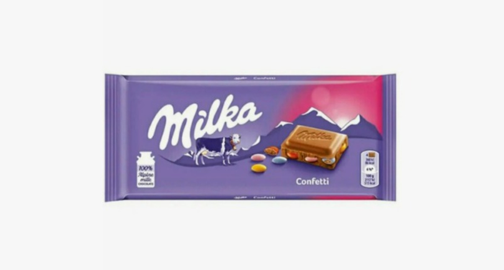 Милка шоколад 100 гр Конфетти (22)