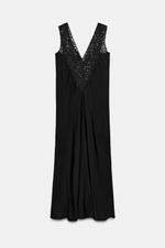 ПЛАТЬЕ С КРУЖЕВОМ — ZW COLLECTION — ZARA