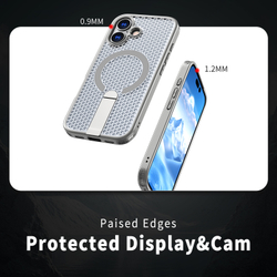 Прозрачный чехол Mesh Pro Magnetic Case для iPhone 17