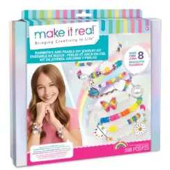 Yaradıcılıq dəsti Make it Real Rainbows and Pearls DIY Jewelry Kit