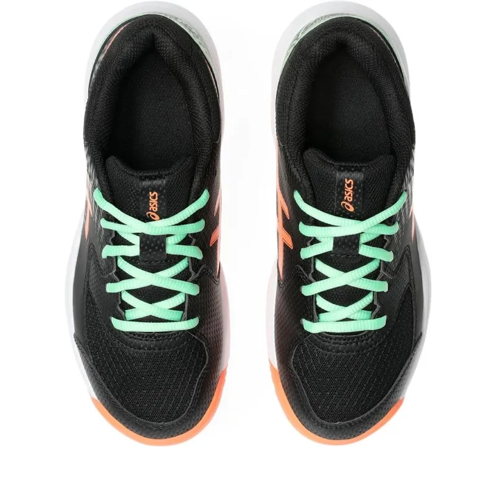 Детские кроссовки для падела Asics Gel-Dedicate 8 Padel GS - black/vivid coral