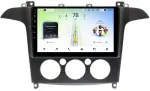 Магнитола для Ford S-Max, Galaxy 2 2006-2015 (кондиционер) - Teyes CC4L монитор 9" IPS, Android 14, Быстрая, Snapdragon 662, CarPlay, 4G SIM-слот