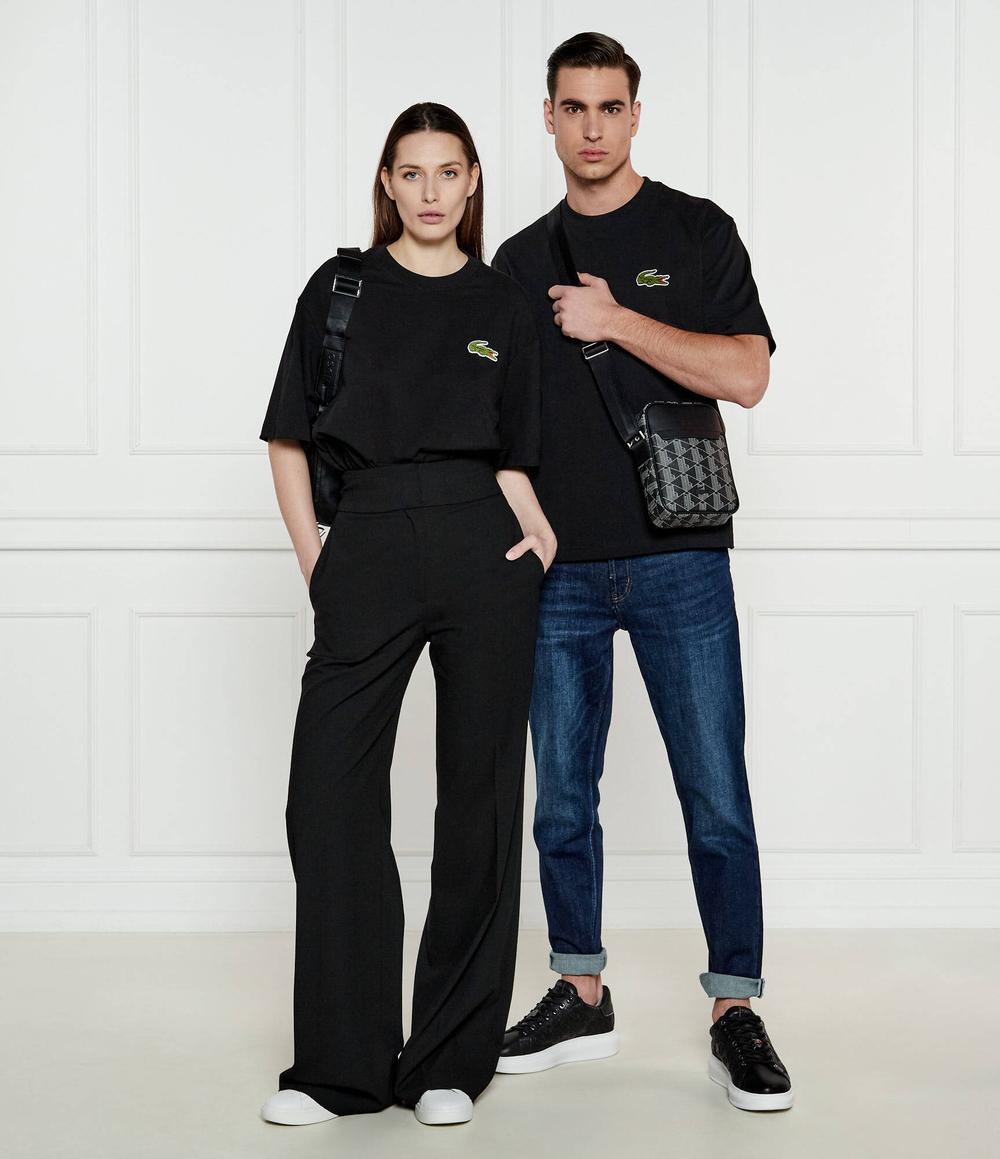 Футболка Lacoste - черный(TH2745)