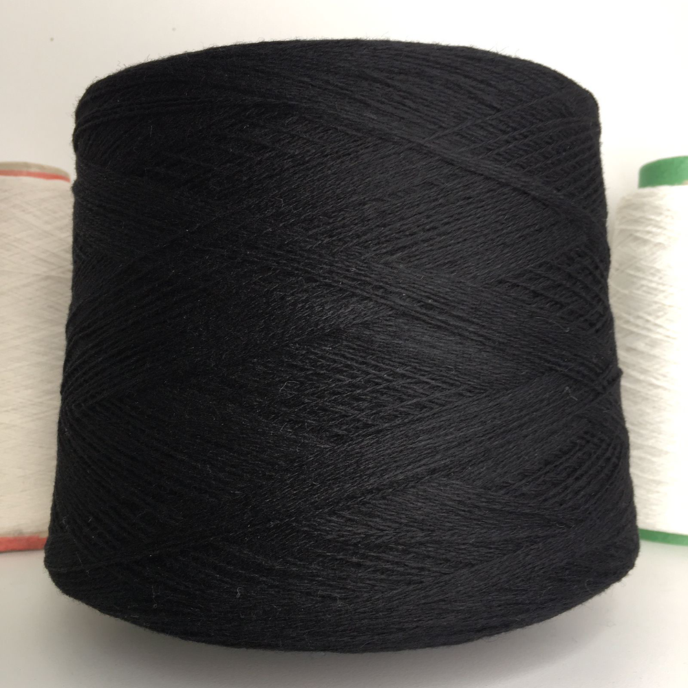 MAGREB - New Mill; 80% шерсть, 20% п/а; 750м/100гр; col. 132564, цвет: черный; . Есть бобинки: 277, 293 гр MP