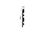 Декоративная панель LV122 W50