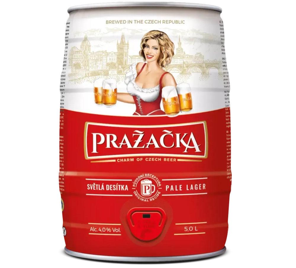 Пиво Prazacka 5 л.